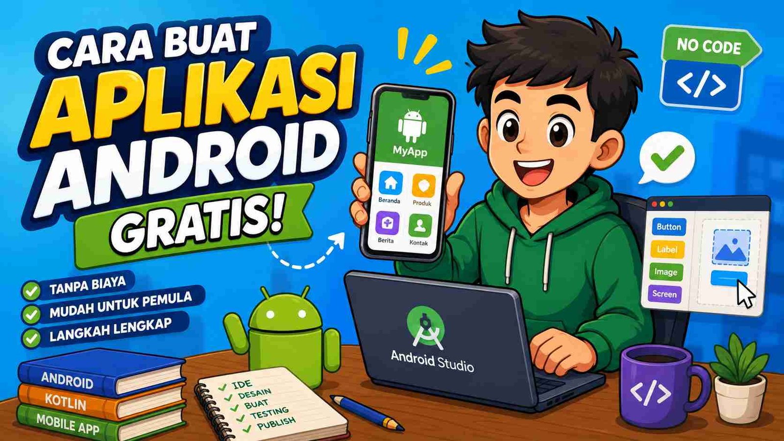 Cara Buat Aplikasi Android Gratis: Panduan Lengkap untuk Pemula Hingga Mahir
