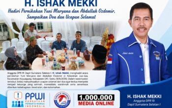 H. Ishak Mekki Hadiri Pernikahan Yuni Maryana dan Abdullah Ozdemir, Sampaikan Doa dan Ucapan Selamat