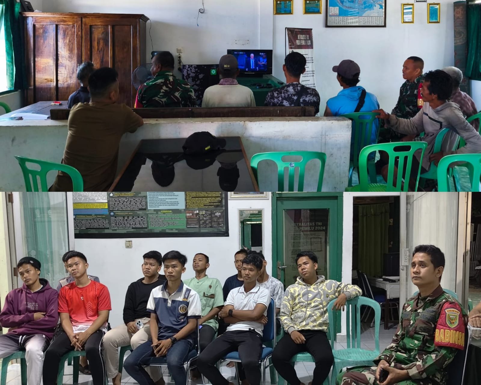 Kodim 0402/OKI-OI Gelar Nobar Piala Dunia 2026 Bersama Masyarakat