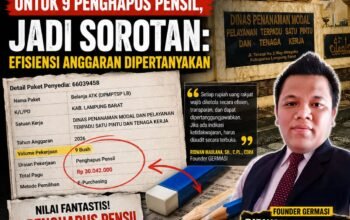 Heboh! Belanja 9 Penghapus Pensil Rp. 30 Juta di Lampung Barat, Publik Pertanyakan Akal Sehat Pengelolaan Anggaran