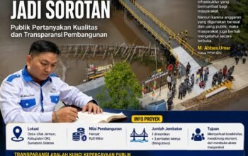 Jembatan Hampir Rp5 Miliar di OKI Jadi Sorotan, Publik Pertanyakan Kualitas dan Transparansi Pembangunan