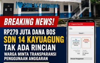 Rp279 Juta Dana BOS SDN 14 Kayuagung Tak Ada Rincian, Warga Minta Transparansi Penggunaan Anggaran