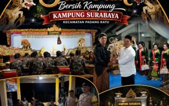 Bersih Kampung dan Suroan di Kampung Surabaya Meriah Dengan Pagelaran Wayang Kulit