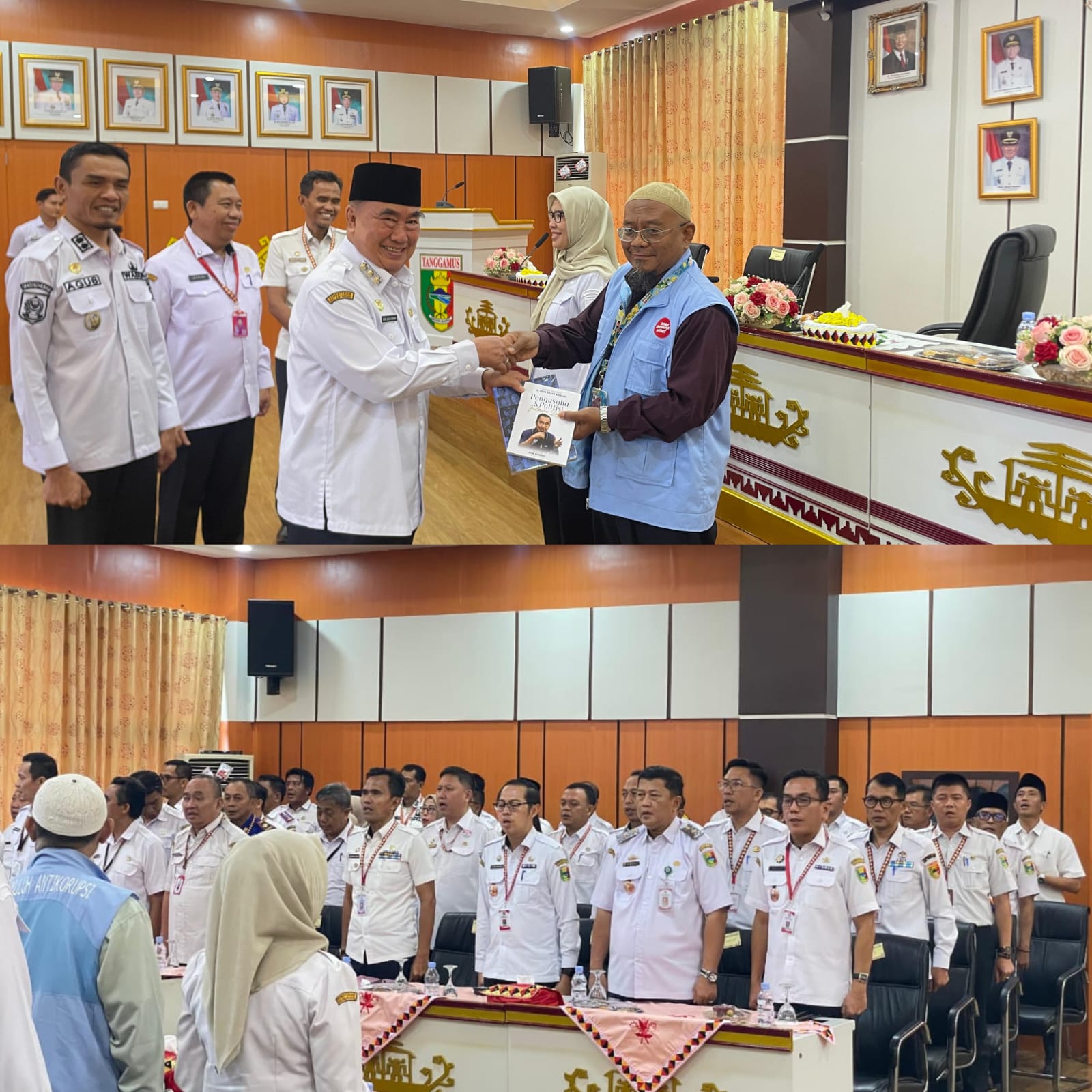 Bupati Tanggamus Sambut Tim Forum Penyuluh Anti Korupsi KPK