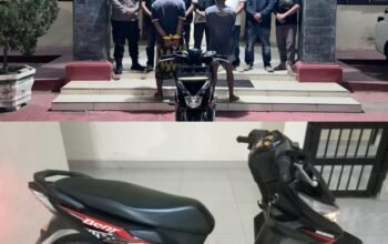 Polsek Talang Padang Ungkap Kasus Curanmor, Pelaku dan Penadah Diamankan