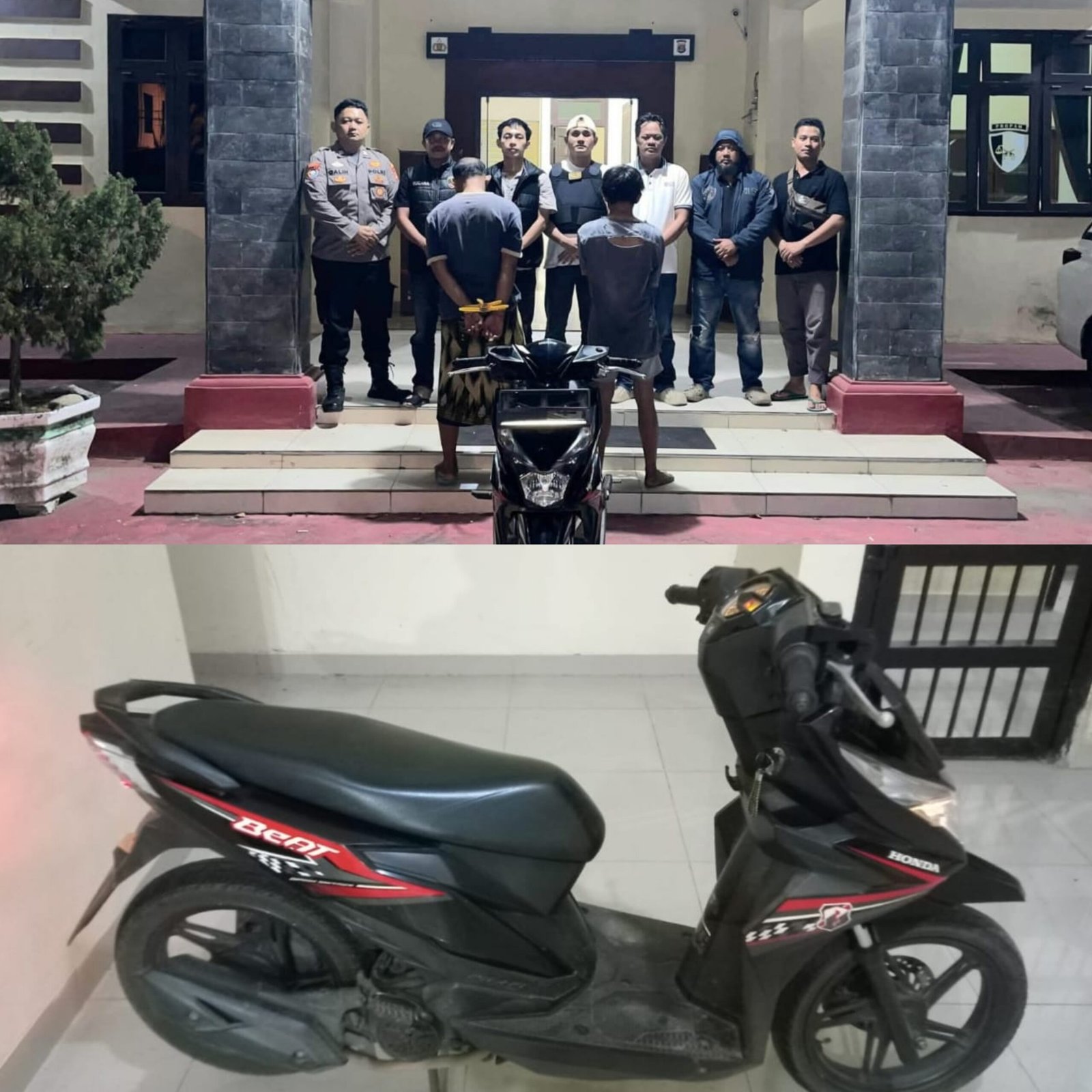 Polsek Talang Padang Ungkap Kasus Curanmor, Pelaku dan Penadah Diamankan