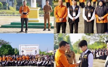 Bupati Pringsewu Pimpin Apel Siaga dan Canangkan Sensus Ekonomi 2026