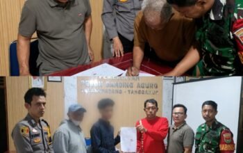 Polsek Talang Padang Fasilitasi Rembuk Pekon, Kasus Dugaan Pencurian Rokok Diselesaikan Secara Kekeluargaan