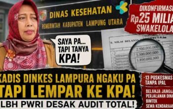 Pengakuan Kadis Kesehatan Lampura Jadi Bumerang, LBH PWRI Desak APH Audit Menyeluruh