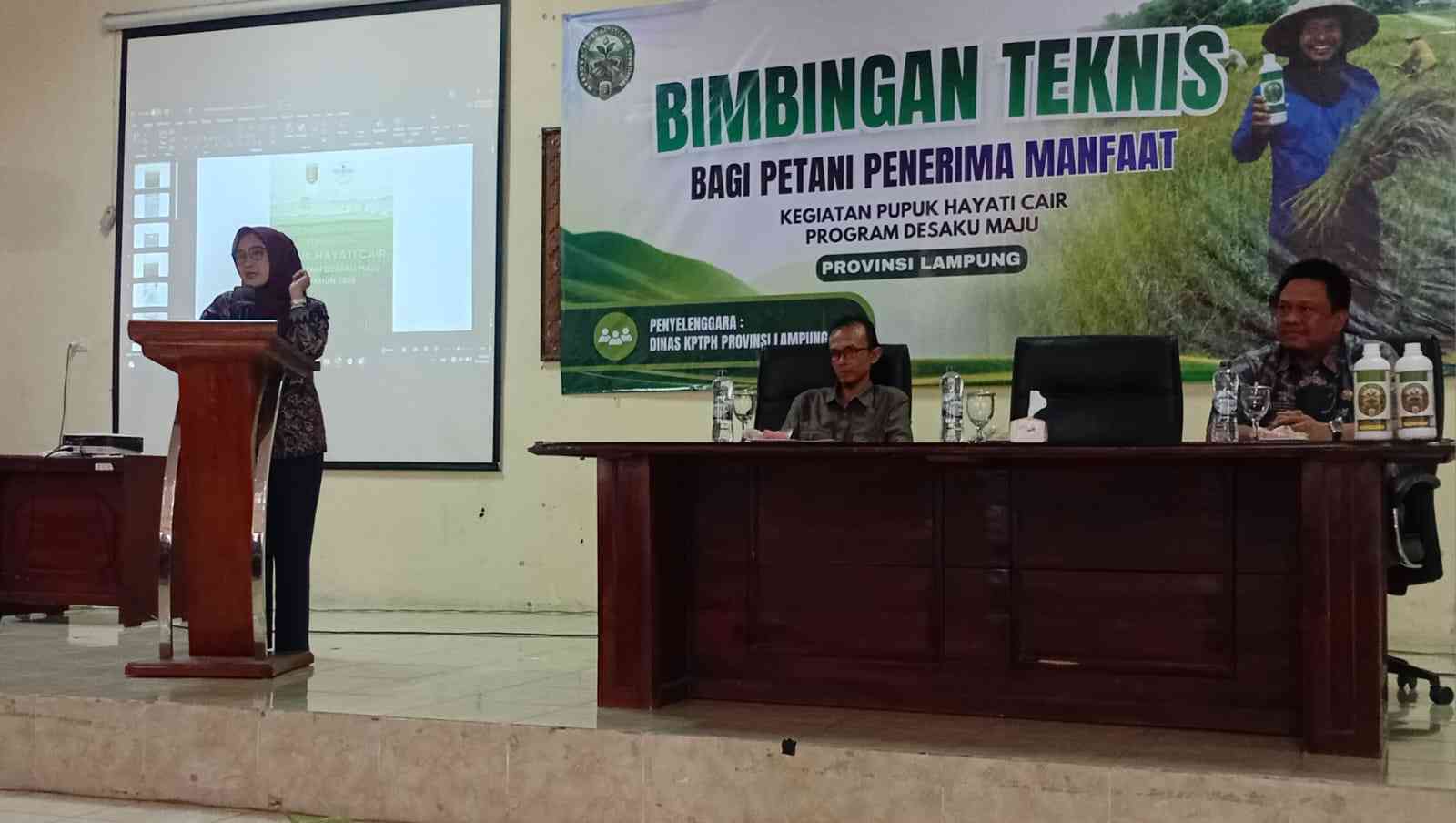 Pemprov Lampung Tingkatkan Produktivitas Petani Lewat Program Pupuk Hayati Cair