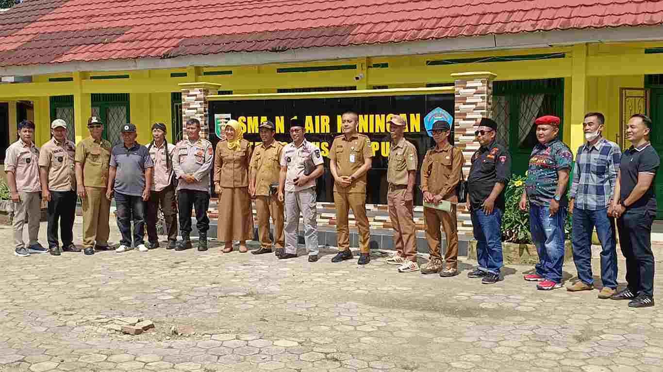 Polemik SPMB SMAN 1 Air Naningan, Kepala Sekolah dan Kades Bahas Solusi Kuota