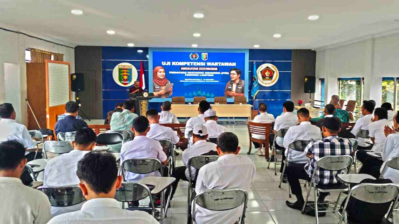 31 Wartawan Lulus UKW PWI Lampung ke-38, Ini Pesan Penting Ketua PWI