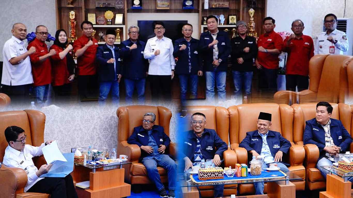 Bupati Lampung Utara dan JMSI Bahas Pentingnya Etika Jurnalistik di Era Digital