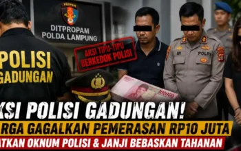 Polisi Gadungan Berpangkat Kombes Diamankan Warga di Bandar Lampung
