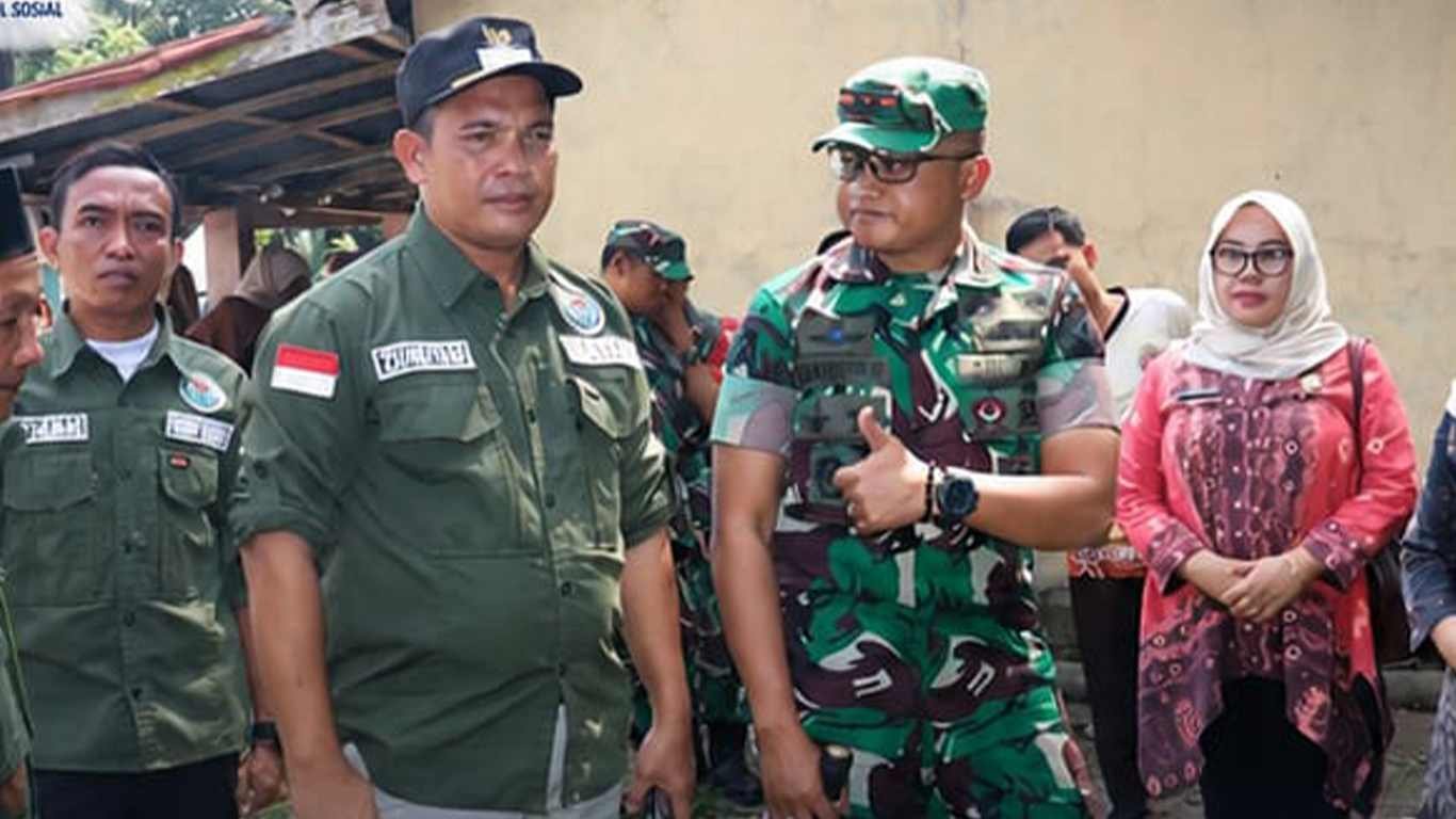 Dandim 0402/OKI Tinjau Pembangunan Infrastruktur di Desa Tebedak Ogan Ilir