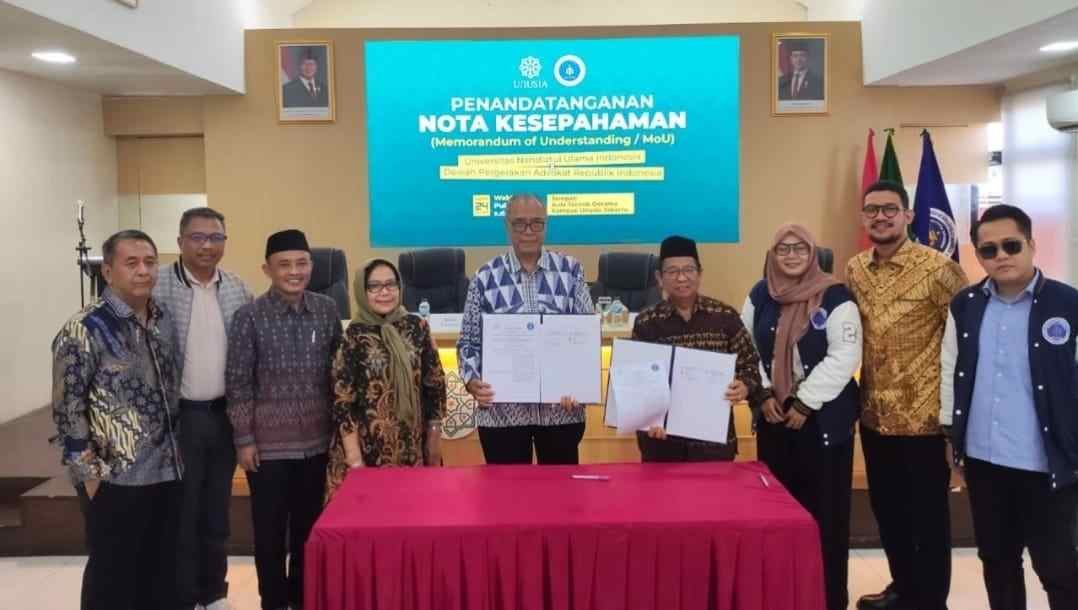 DePA-RI dan UNUSIA Teken MoU PKPA, Perkuat Pendidikan Advokat Profesional dan Berintegritas