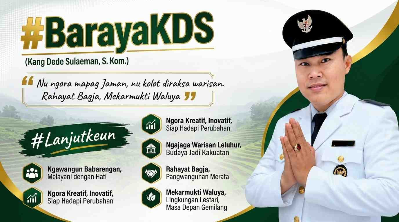 Dede Sulaeman Kembali Maju di Pilkades Mekar Mukti Usung Lima Pilar Pembangunan