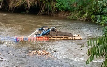 Diduga Ada Aktivitas Tambang Emas Ilegal di Sungai Way Seputih Dekat SMPN 1 Pubian, Warga Desak Aparat Turun Tangan