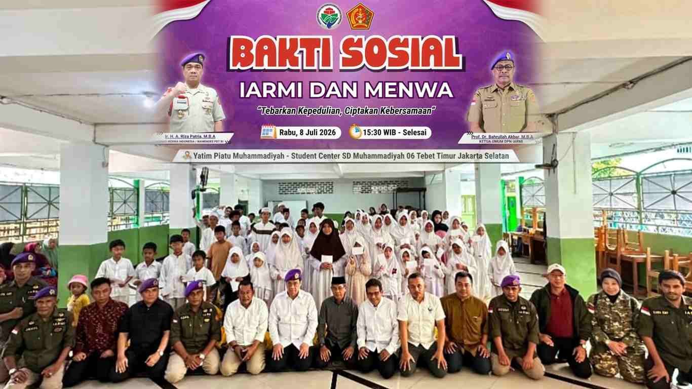 IARMI dan MENWA Gelar Bakti Sosial dan Santunan Warga di Tebet Jakarta