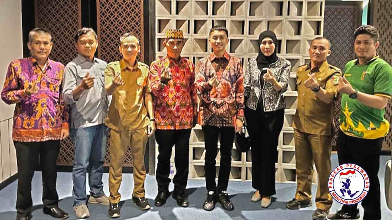 Jelang Muskablub Muaythai, Pengurus Audiensi dengan Ketua DPRD Pesawaran