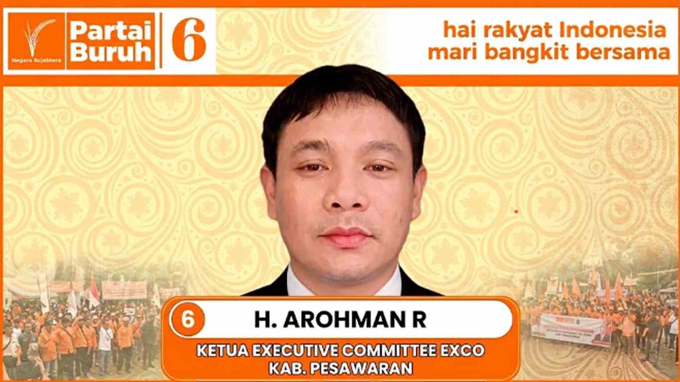 Ketua Exco Partai Buruh Pesawaran Ajak Seluruh Elemen Bersinergi Membangun Daerah di HUT ke-19 Kabupaten Pesawaran