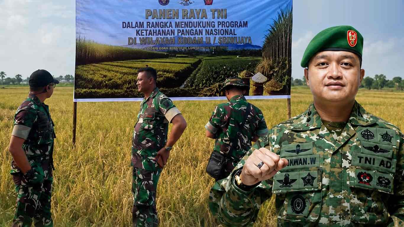 Kodim 0402/OKI-OI Matangkan Persiapan Panen Raya TNI Dukung Ketahanan Pangan Nasional