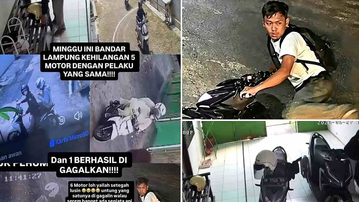 Motor Mahasiswa Universitas Malahayati Hilang Dicuri di Area Parkir Kosan