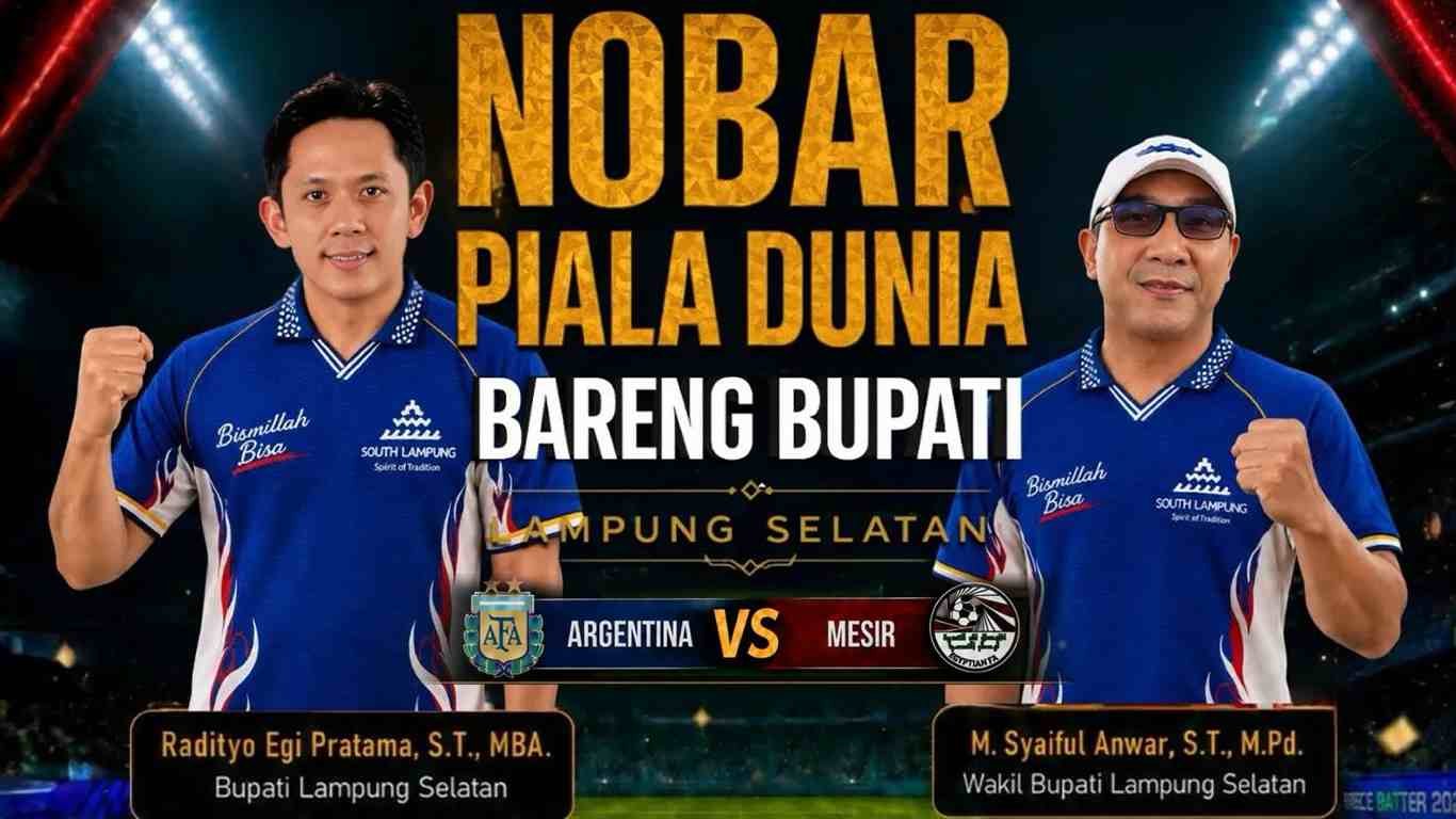 Nobar Piala Dunia 2026 di Kalianda Dongkrak Omzet UMKM hingga Tiga Kali Lipat