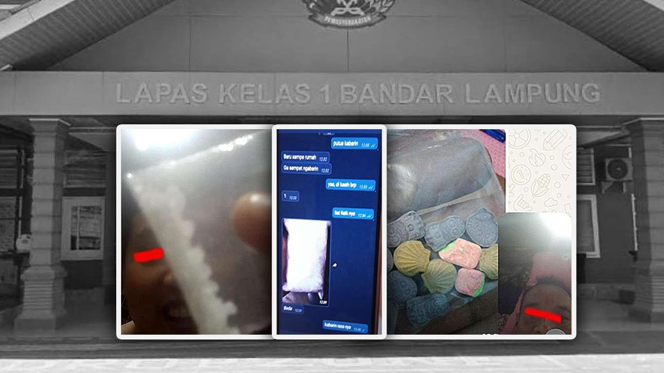 PENJARA DIDUGA JADI MARKAS NARKOBA: Dua Napi Rajabasa Bebas Gunakan HP, Muncul Dugaan Keterlibatan Oknum Petugas
