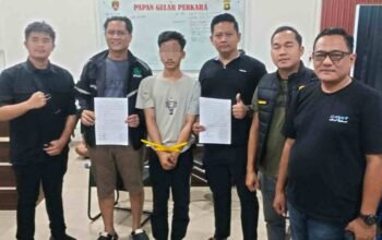 Pelarian Berakhir, Pelaku Pembacokan di Jati Agung Ditangkap Saat Kabur ke Sumatera Selatan