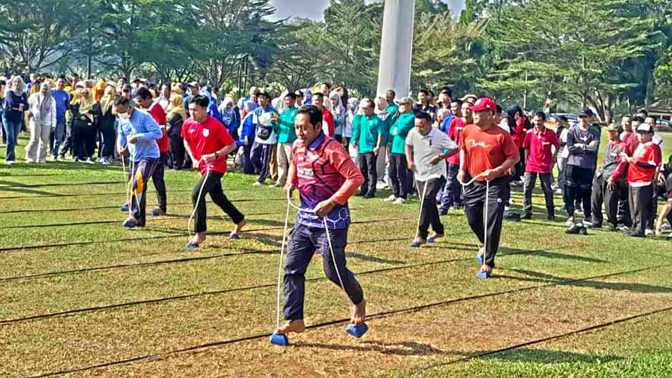 Pemkab Pesawaran Resmi Buka Rangkaian Perlombaan Hari Jadi ke-19, Perkuat Kebersamaan ASN