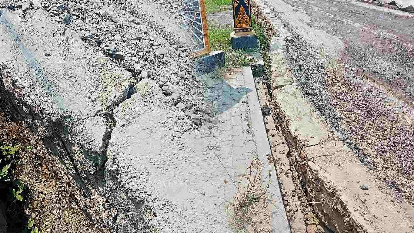 Pembangunan TPT Kalirejo-Bangunrejo Ambruk Diduga Kuat Jadi Ajang Korupsi Kontraktor, Lemahnya Pengawasan BMBK