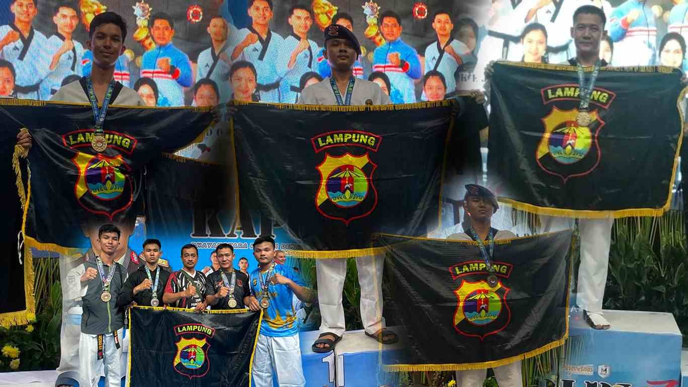 Personel Brimob Polda Lampung Borong Juara di Kejuaraan Kapolri Cup 7 Tahun 2026