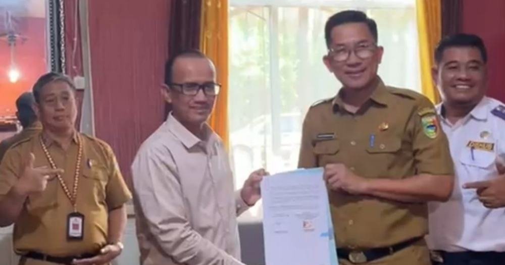 Pemkab Tanggamus dan PT LTU Sepakati Relokasi Pedagang Pasar Talang Padang
