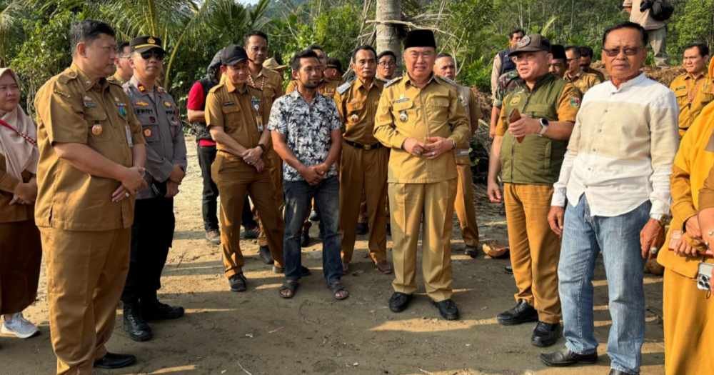Bupati Tanggamus Tinjau Kawasan Pugar, Sentra Pengembangan Garam Rakyat di Limau