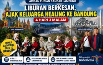 Liburan Keluarga Makin Berkesan, Arisan Pubian Bandar Lampung Bersama PT Garuda Wisata Gelar Family Gathering ke Bandung