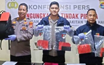 Polsek Bakauheni Gagalkan Penyelundupan Senjata Api Rakitan ke Pulau Jawa