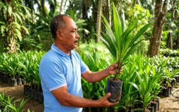 Pupuk Hayati Cair Sukses Tingkatkan Hasil Panen Sawit di Lampung Timur