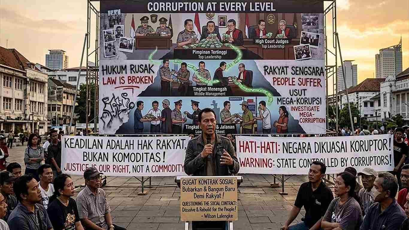 Rawan Korupsi Pejabat, Wilson Lalengke Serukan Refleksi Kontrak Sosial Negara