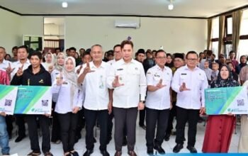 Pemkab Lampung Selatan Berikan Perlindungan BPJS Ketenagakerjaan bagi Pekerja Rentan