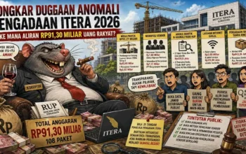 Bongkar Dugaan Anomali Pengadaan ITERA 2026: Ke Mana Aliran Rp91,30 Miliar Uang Rakyat?