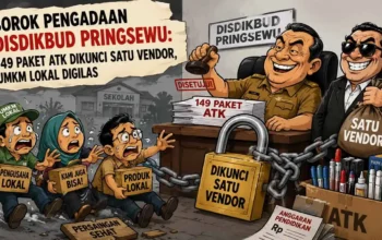 Borok Pengadaan Disdikbud Pringsewu: 149 Paket ATK Dikunci Satu Vendor, UMKM Lokal Digilas