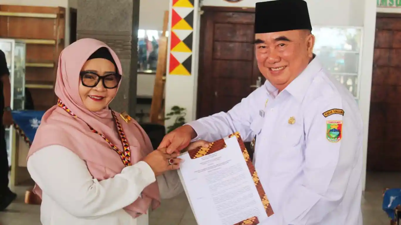 Bupati Tanggamus Lantik Pengurus LKKS Periode 2025-2030