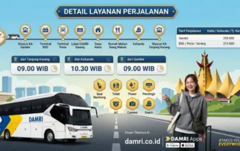 DAMRI Kembali Layani Rute Kalianda Jakarta Mulai 21 Agustus 2026