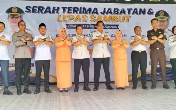 DPRD Lampung Selatan Hadiri Pisah Sambut Kepala Lapas Kelas IIA Kalianda