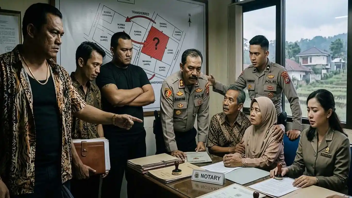 Duet Kontras Oknum Polisi Bekingi Mafia Tanah, Diduga Rampas Aset Keluarga Ambar Witjaksono Sutarman
