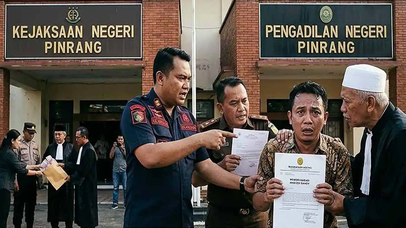 Dugaan Eksekusi Janggal di Pinrang: Kasasi Belum Tuntas, Andi Edi Sandy Tetap Diburu untuk Dieksekusi