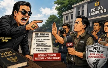 Dugaan Intimidasi Wartawan di Lampung Barat Mantan Anggota DPRD Terancam Dilaporkan