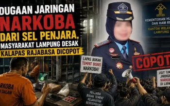 Dugaan Jaringan Narkoba dari Sel Penjara, Masyarakat Lampung Desak Kalapas Rajabasa Dicopot