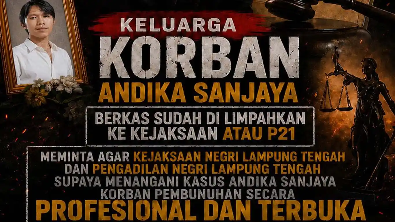 Empat Tahun Berlalu, Keluarga Andika Sanjaya Harap Proses Hukum Berjalan Transparan